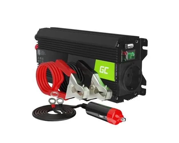 Invertor de tensiune PRO 500W/1000W 12V la 230V Volt USB DC AC Green Cell
