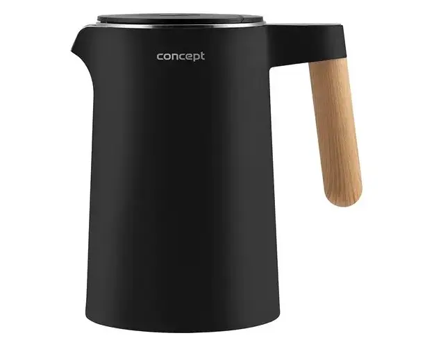 Fierbator CONCEPT RK3300, 1850W, Cool Touch, 1.5L, Negru