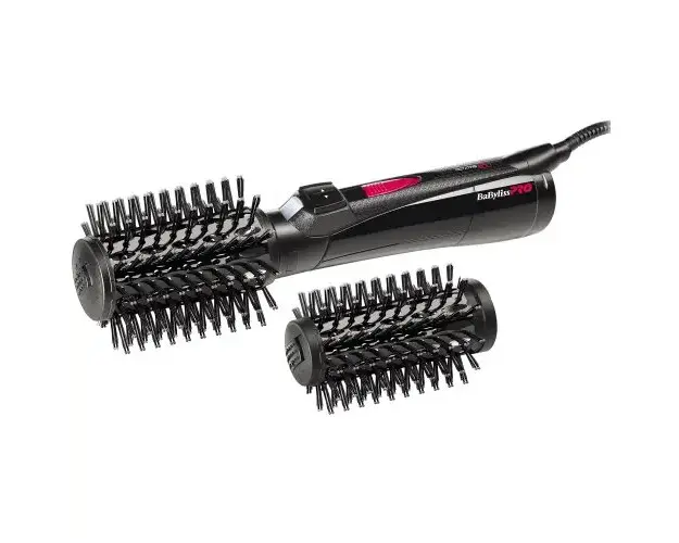 Perie rotativa incalzita Babyliss Pro Rotating 800 2770, 800 W, Neagra