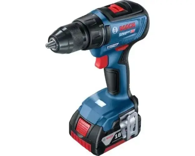 Maşina de gaurit/inşurubat Bosch GSR 18V-50 cu 2 acumulatori x 5Ah