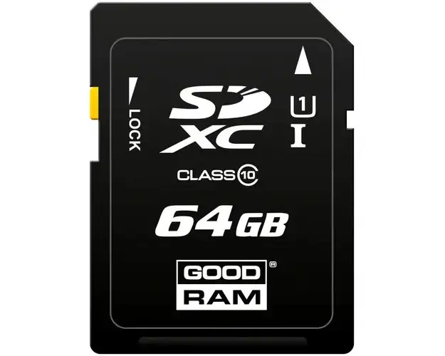 Card de memorie SDXC Goodram S1A0-0640R12, 64GB, UHS I, cls 10