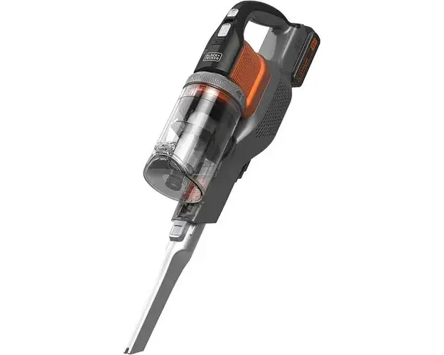 Aspirator, Black & Decker, cu extensie pentru pardosele, cu acumulator 18V, 2.0 Ah, 4 in 1