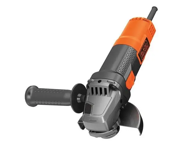 Polizor unghiular Black & Decker BEG210K 900W 115 mm 12.000 Rpm soft start Valiza plastic