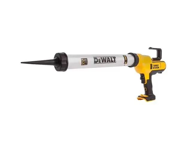 Pistol pentru silicon compatibil cu acumulator 18V Dewalt DCE580N (fara acumulator si incarcator)