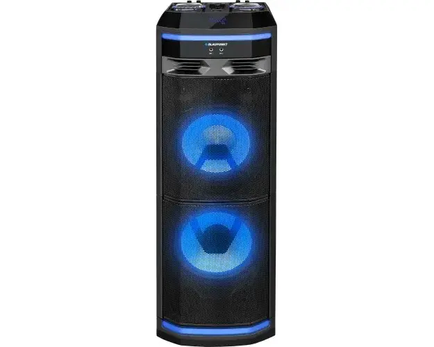 Boxa portabila Blaupunkt PS11DB, Bluetooth, FM, SD, USB, Karaoke, lumini disco