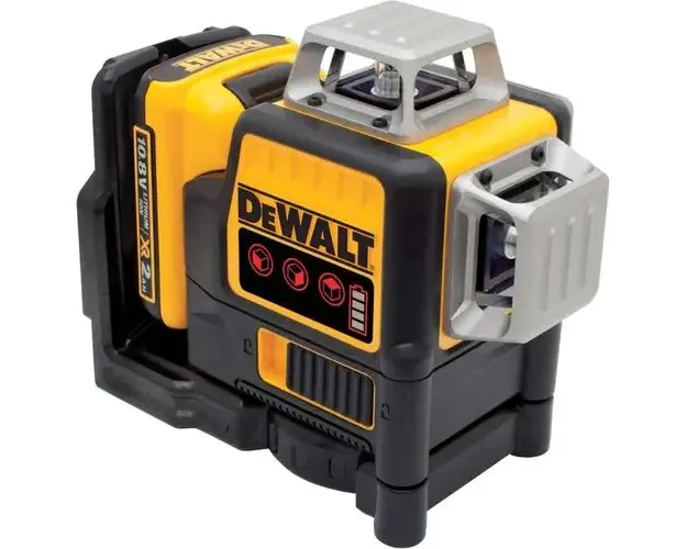 Nivela laser cu 2 linii de precizie Dewalt DCE089D1R-QW 0.3 mm/m, 10.8V RED