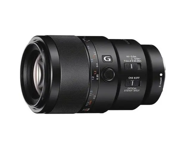 Obiectiv Sony, montura FE, 90mm, f2.8 G OSS, Negru