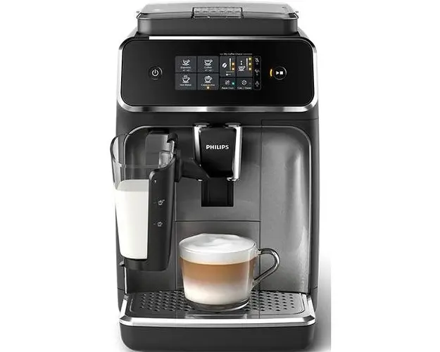 Espressor automat PHILIPS Seria 2000 LatteGo EP2236/40, 1450 W, 1.8 l, 15 bar, Display Touch, Aroma Seal, Negru