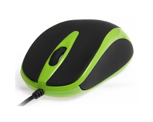 Mouse Optic Media-Tech MT1091G, 800 dpi, USB (Verde)