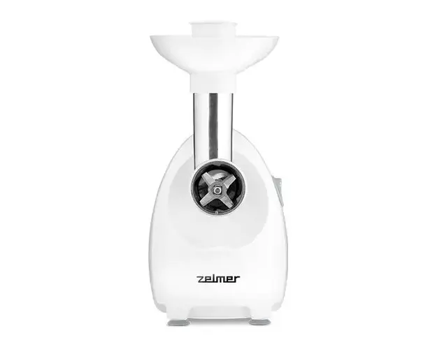 Masina de tocat carne Zelmer ZMM4080B, 1900W, 2,5kg/min, alb