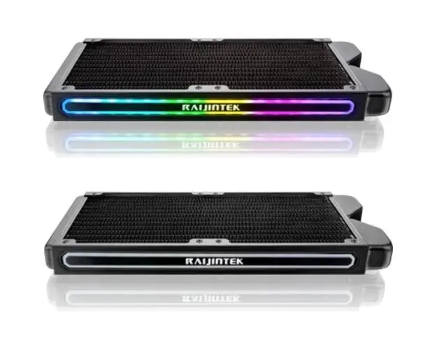 Radiator Raijintek TEOS 240A RBW, Watercooling radiator 240mm