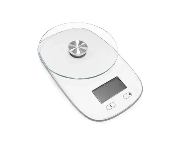 Cantar de bucatarie Tristar KW-2445, Control Digital, 5 kg, Alb