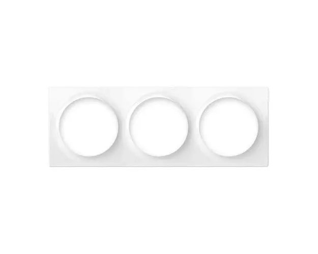 Rama tripla FIBARO Walli, alba, FG-Wx-PP-0004