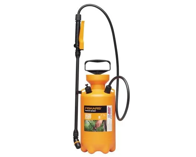 Pulverizator (vermorel) Fiskars 1025934, spray reglabil, 3 bar presiune lucru, 5 l rezervor
