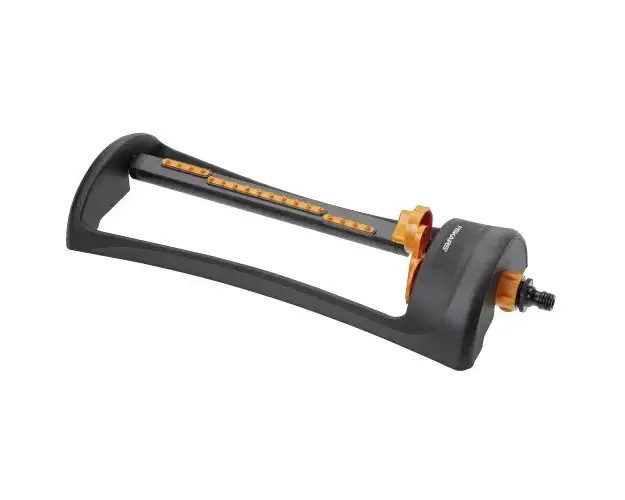 Aspersor oscilant universal Fiskars 1023662, reglare distanta si directie pulverizare