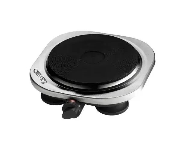 Plita electrica Camry CR 6510, 1 arzator, 1500 W,185mm,Inox