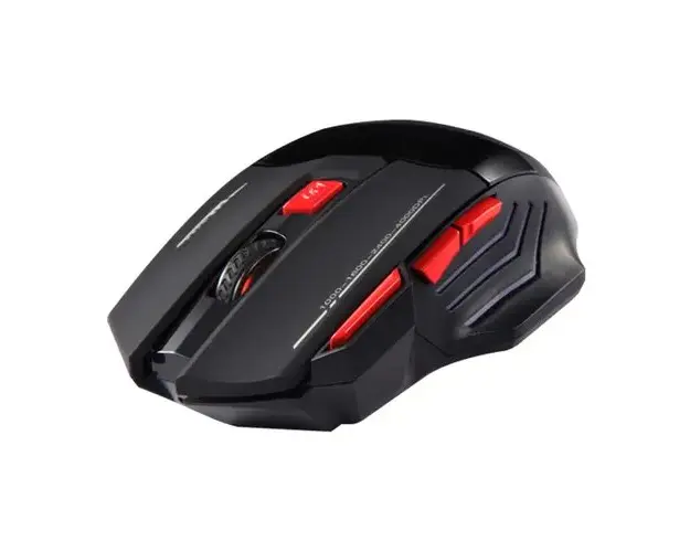 Mouse Wireless Gaming Media-Tech COBRA PRO GORN RF MT1121, Reincarcabil, Iluminare LED, USB (Negru)