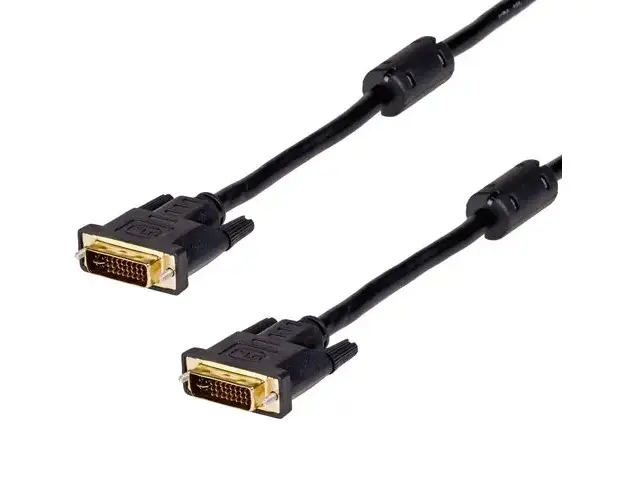 Cablu de conectare cu mufe Akyga, DVI, 1.8m, Negru