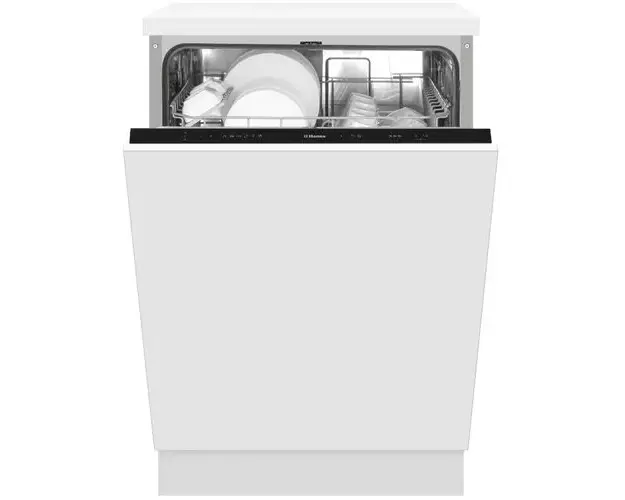 Masina de spalat vase incorporabila Hansa ZIM656PH, 12 seturi, 6 programe, Clasa D, 60 cm, Alb