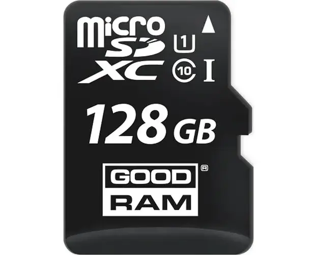 Card de memorie Goodram SMC01155, MicroSDXC, 128GB, UHS-I + Adaptor
