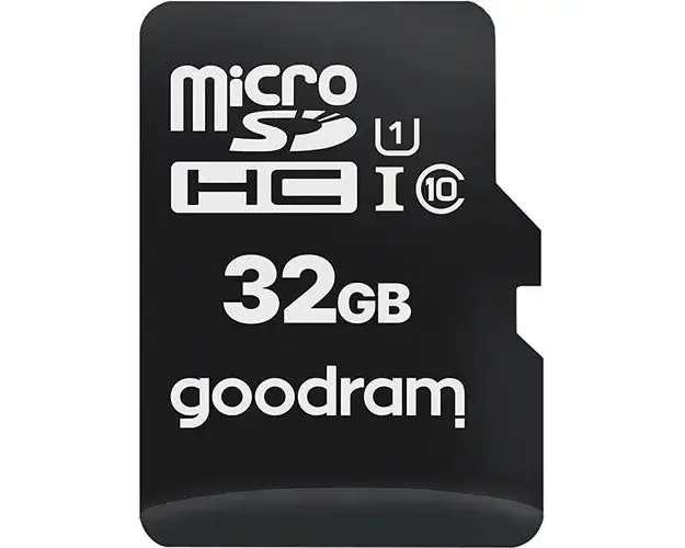 Card de memorie Goodram SMC01172, microSDHC, 32GB, UHS-I + Adaptor