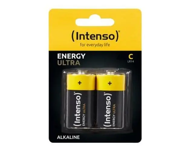 Baterii Alcaline Intenso Energy Ultra C, 2 Buc