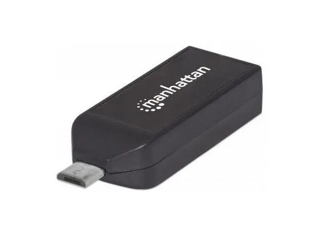 OTG Card Reader, Micro USB 2.0 Hub, Manhattan - MHT406222