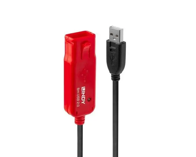 Cablu prelungitor USB Lindy Active ExtensionPro, USB 2.0, 8m