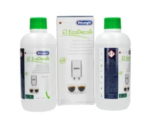 Set 2 decalcifiante De'Longhi EcoDecalk, 2 x 500 ml