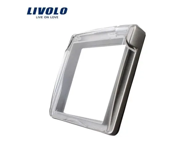 Capac de protectie rezistent la apa pentru prizele din sticla Livolo