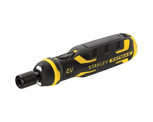Surubelnita electrica Stanley Fatmax FMHT66719-0, 4V, 300 RPM, 1.5 Ah, suport magnetic, maner bimaterial, 0.9 N cuplu