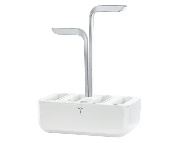 Jardiniera, 33 x 18,5 x 45 cm, inchSMART Gardeninch, Arctic White - Veritable