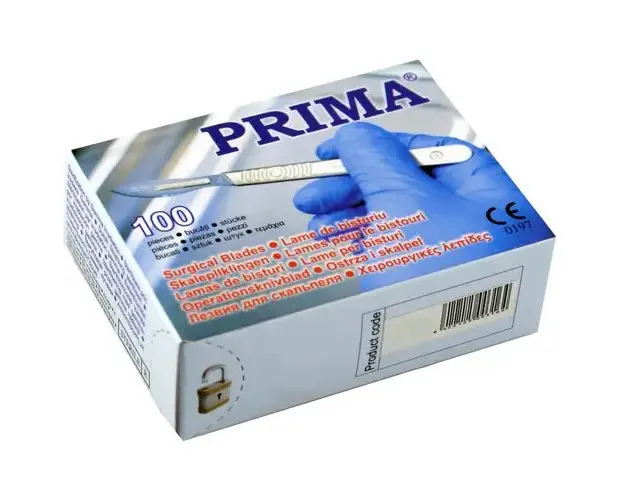 Lame bisturiu Otel-Carbon nr 20 100buc