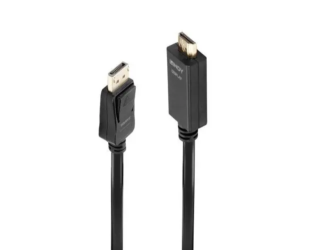 Cablu Lindy LY-36924, 5m, DisplayPort - HDMI