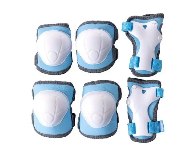 Set 6 protectii sport Yvolution 3-5 ani (Albastru)