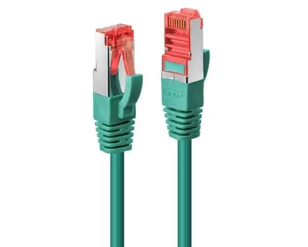 Cablu retea Lindy 3m Cat.6 S/FTP, Verde