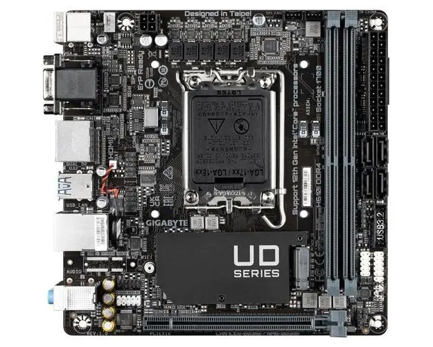 Placa de baza Gigabyte H610I DDR4 LGA 1700