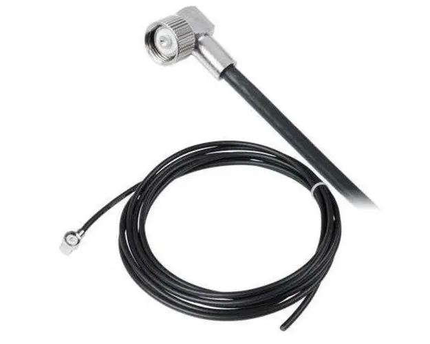 Cablu prelungitor pentru statie CB LC27, 3.6 m, Negru