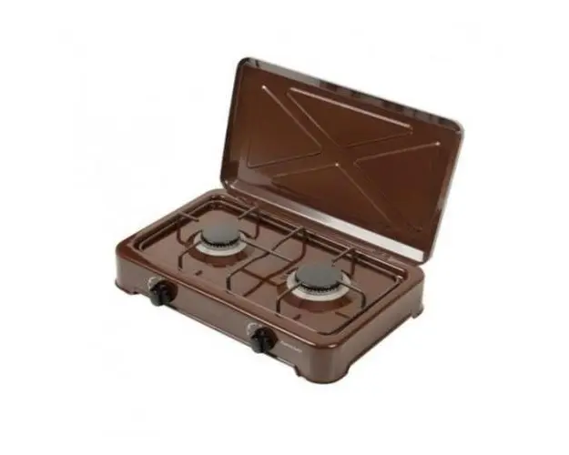 Plita 2 ochiuri RAVANSON K-02BR , Alimentare GPL butelie, Maro