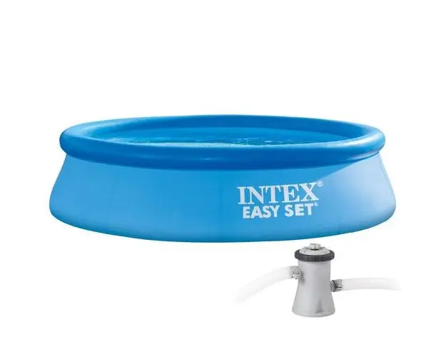 Piscina gonflabila Intex Easy Set, Pompa inclusa 220V / 2000Litri, 3.66m x 76cm
