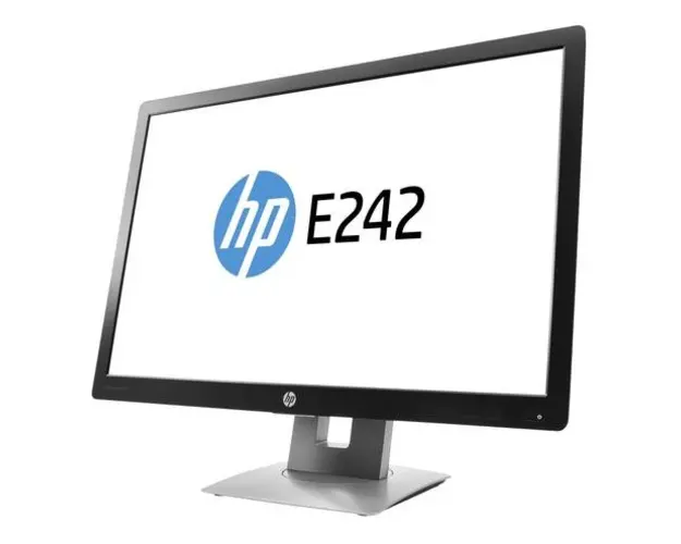 Monitor refurbished HP EliteDisplay E242, 24 Inch IPS, 1920 x 1200, VGA, Display Port, HDMI, USB