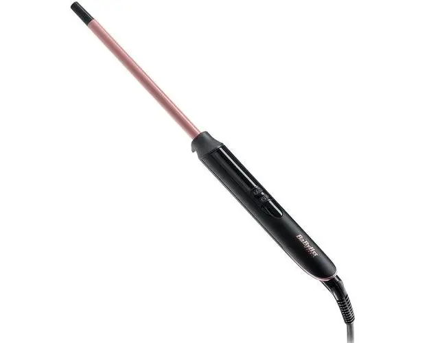 Ondulator pentru bucle afro BaByliss C449E, 210 C, Invelis Quartz-Ceramic, Negru