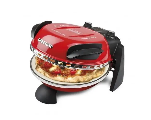 Cuptor pizza G3Ferrari Delizia special cu suprafata de coacere din piatra refractara, termoregulator pana la 390 C si timer cu atentionare sonora
