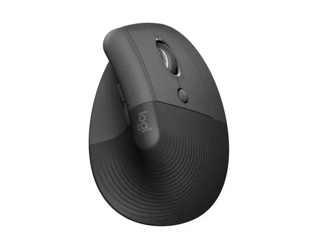 Mouse Logitech Lift Vertical Ergonomic, Graphite / Black