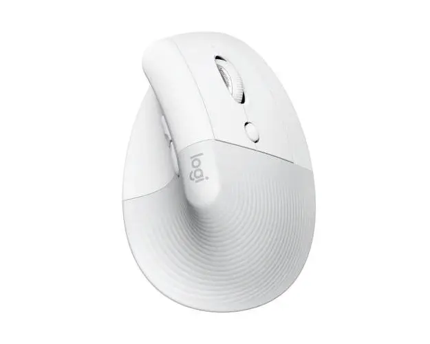 Mouse Logitech Lift Vertical Ergonomic, Offwhite / Pale Grey