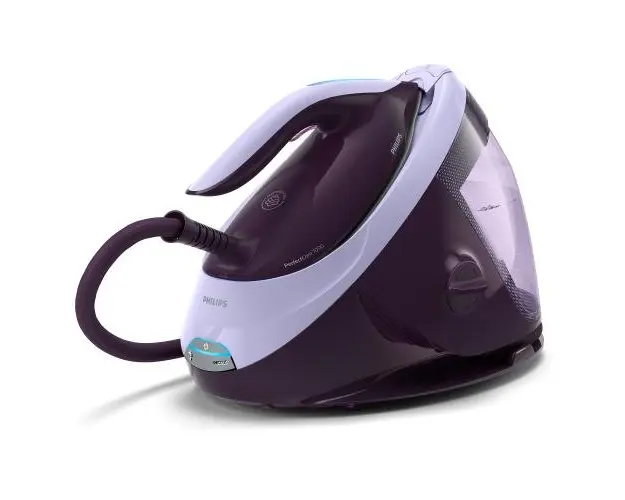 Statie de calcat cu abur,cu boiler, PerfectCare seria 7000, talpa SteamGlide Elite, 8 bari, abur 120g/min, jet de abur 600g, capacitate rezervor 1.8l, oprire automata de siguranta, sistem de detartrare inteligent Easy-de-calc, tehnologie OptimalTemp