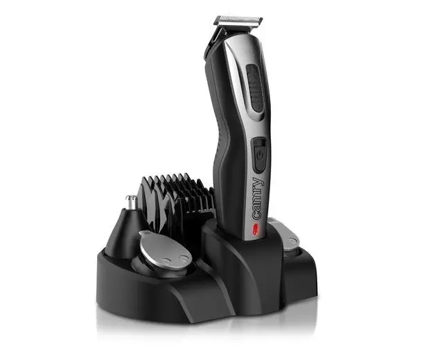 Masina de tuns Camry CR2921, 5 in 1 reincarcabila, 5 capete, lama detasabila, design ergonomic, acumulator integrat