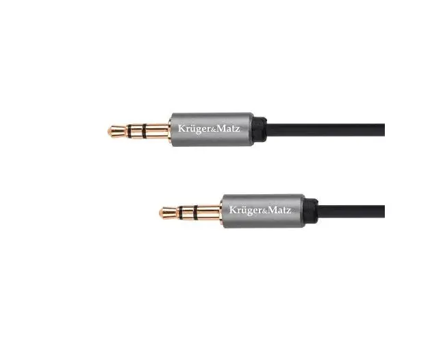 Cablu jack 3.5 tata - tata 1 m Kruger&Matz Basic