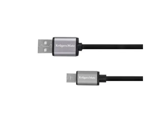 Cablu Kruger Matz USB, mini USB, lungime 1 m