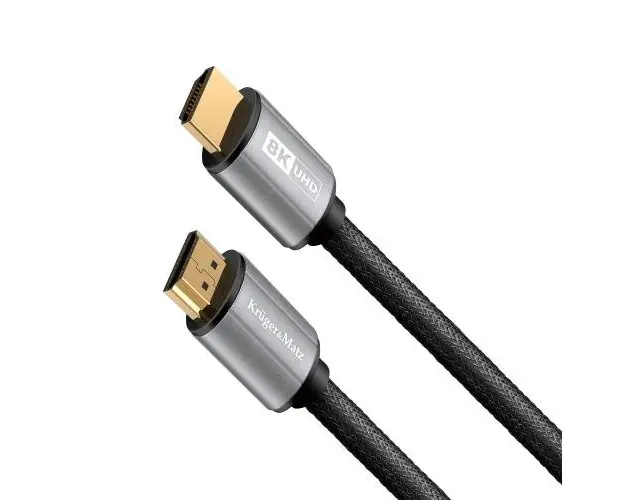 Cablu HDMI-HDMI 2.1 8K 0,9 m Kruger&Matz KM1264
